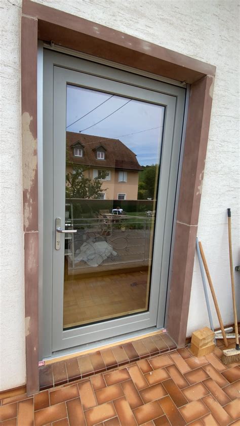 Porte D Entr E Sur Mesure Mixte Bois Alu En Alsace Orschwihr