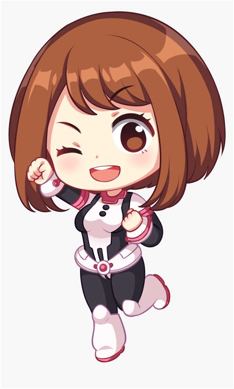 Ochako Uraraka Fanart Chibi