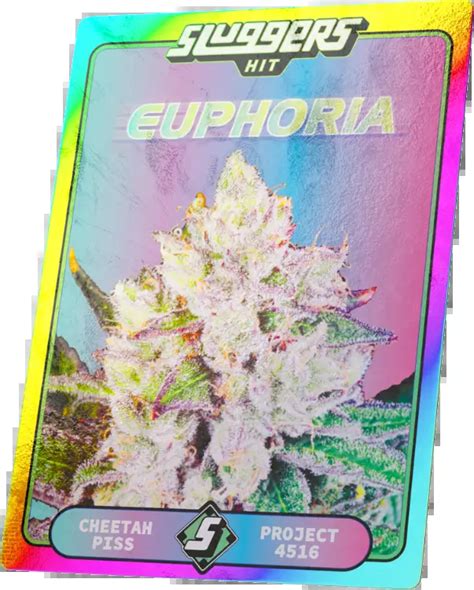 Euphoria G Gram Slam Vape Gassy Sweet Sluggers Hit Premium