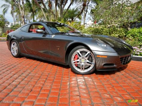 2007 Grigio Silverstone Dark Grey Metallic Ferrari 612 Scaglietti F1a