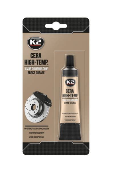 K2 CERA HIGH TEMP BRAKE GREASE 100ml Wysokotemperaturowy Smar