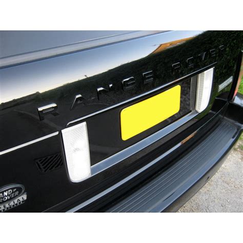 Range Rover L322 02 Black Rear Tailgate Trim Strip