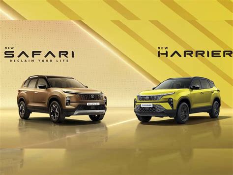 Tata Officially Launches Safari Harrier Facelift At New Prices Both