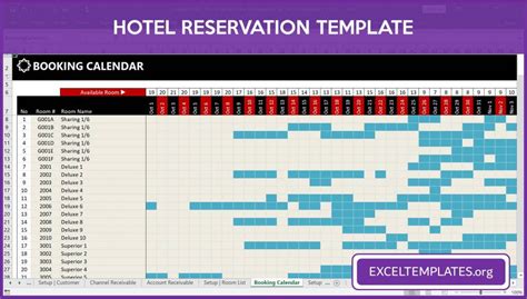 Hotel Reservation Template