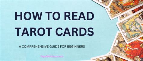 How To Read Tarot Cards A Comprehensive Guide For Beginners Welcome