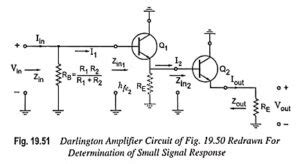 Darlington Amplifier Circuit Diagram Characteristics Merits And