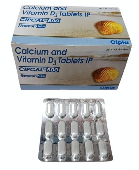 Mg Calcium Vitamin D Tablet Ip At Rs Stripe Calcium Vitamin