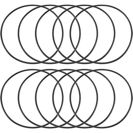 Amazon Uxcell Nitrile Rubber O Rings Mm Od Mm Id Mm Width