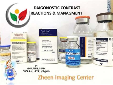 Contrast Reaction And Managment Ppt