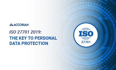 Iso The Key To Personal Data Protection