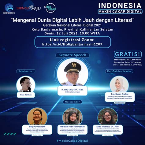 Ikuti Webinar Literasi Digital Indonesia Makin Cakap Digital Radio