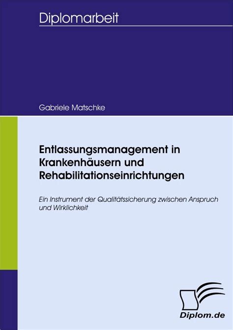 Entlassungsmanagement in Krankenhäusern und