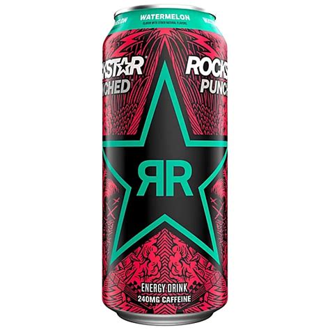 Rockstar Punched Energy Drink Watermelon