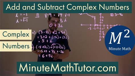 Add And Subtract Complex Numbers College Algebra Youtube