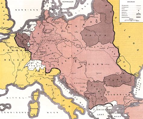 German Empire 1916 map – Never Was