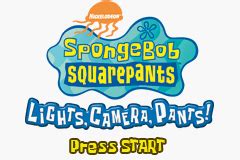 Screenshot Of Spongebob Squarepants Lights Camera Pants Game Boy