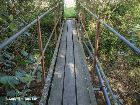 Bry Pedestrian Bridge Over The Broye River Semsales C Flickr