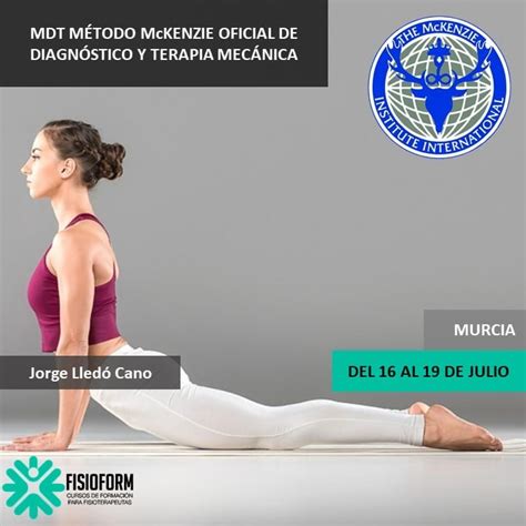 Mdt M Todo Mckenzie Oficial De Diagn Stico Y Terapia Mec Nica Columna