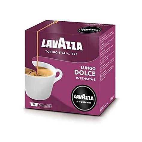 Lavazza A Modo Mio Caffè Crema Lungo Dolce 36 Capsules Monodoses De