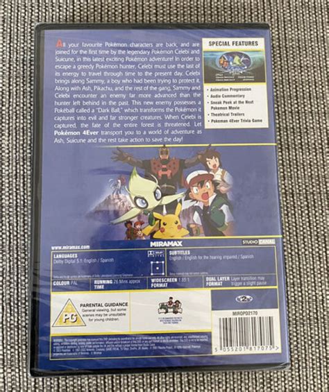 Pokémon 4ever Dvd 2002 For Sale Online Ebay