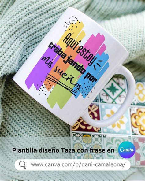 Taza Con Frase Motivadora Plantilla Gratis Canva Templates