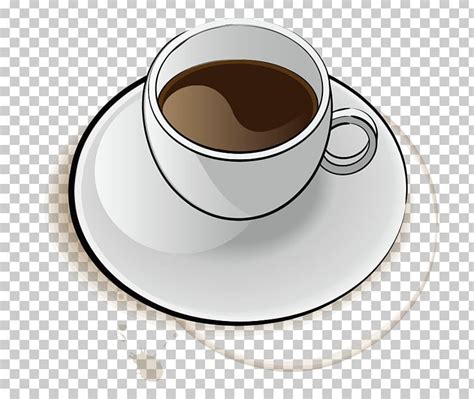 White Coffee Ristretto Espresso Coffee Cup Png Clipart Black Drink