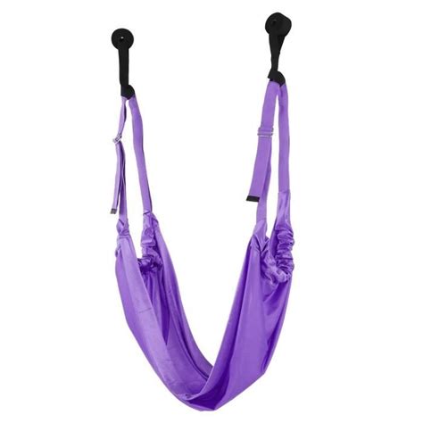 Sangle De Yoga Extensible Pour Tirement De La Taille Vingvo Violet