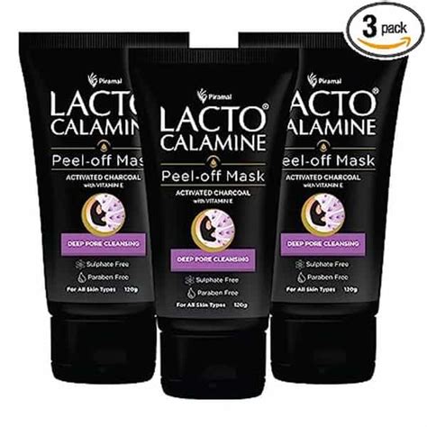 Buy Lacto Calamine Face Peel Off Mask With Activated Charcoal And Vitamin