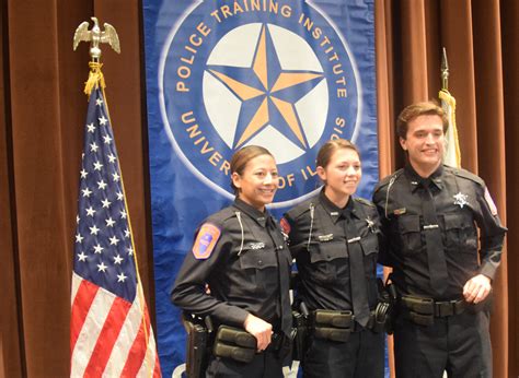 Three new U. of I. Police officers graduate from academy - Public Safety