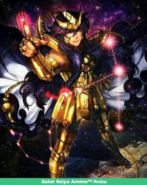 A constelação de escorpião Milo de escorpião agulh Wiki Saint Seiya