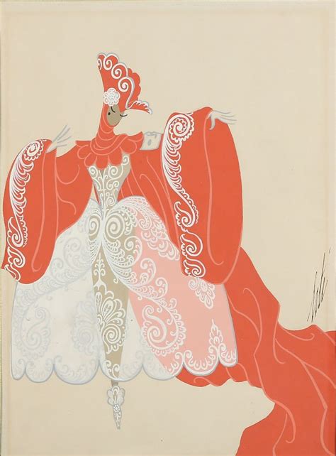 Sold at Auction Erté ROMAIN ERTE DE TIROFF RUSSIAN 1892 1990 Art