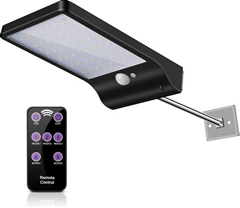 Lampes Solaires 48 LED avec Télécommande ECHTPower Lampe Solaire