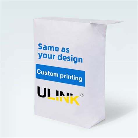 Paper Valve Cement Bags Manufacturer Ulink Pack