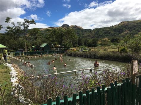 Sabeto Mud Pool Hot Spring With Visitor Crowd Nearby Nadi Fiji With