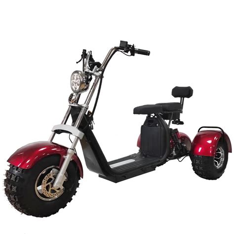 Moto Electrica De 3 Ruedas Citycoco 3 Wheels Electric Scooter Tricycle