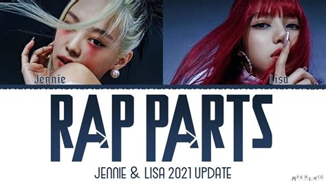 Jennie Lisa Rap Parts Lyrics Update Youtube Music