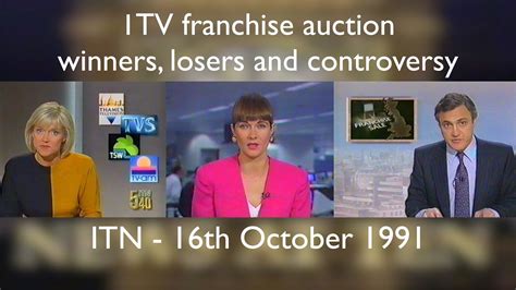 Itv Franchise Auction Itn Coverage October Youtube