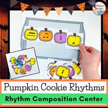 Rhythm Composition Centers And Manipulatives Pumpkin Music Activity