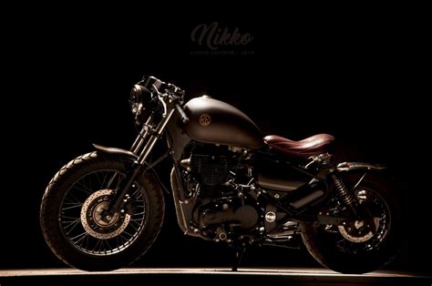 Modified Royal Enfield Thunderbird 500 Bobber By Eimor Customs