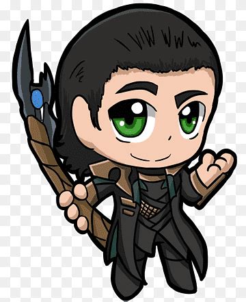 Loki Thor Dibujo Chibi Caricatura Loki Marvel Avengers Se Re Nen