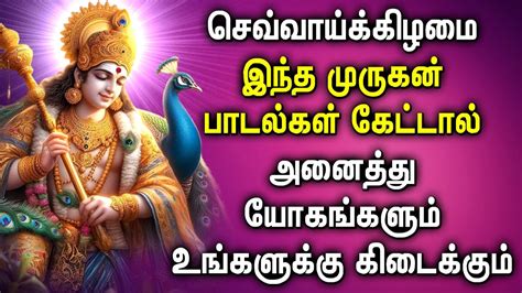 Powerful Tuesday Murugan Tamil Devotional Songs Best Murugan Tamil