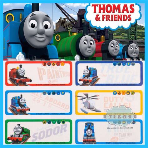 Thomas and Friends Stickers – STIKARZ