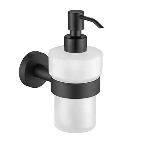 Avenarius Soap Dispenser For Screwing Matt Black Reuter