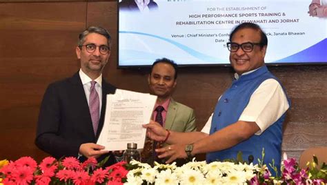 Assam Inks Mou For High Performance Sports Training