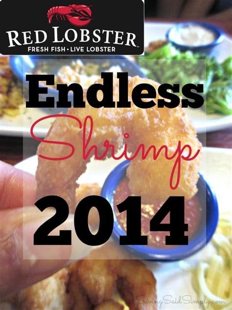 Red Lobster Endless Shrimp 2014