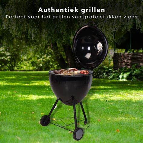 Cheqo Luxe Xxl Houtskool Bbq Cm Grill Oppervlak Cm Rvs