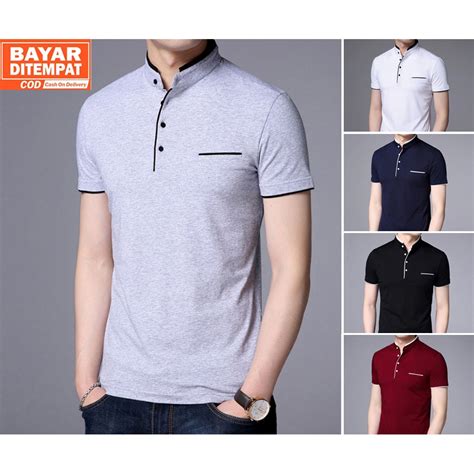 Kaos Polo Shirt Pria Polos Kerah Shanghai Misty Polos Original Distro