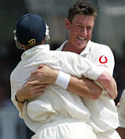 Ashley Giles Celebrates The Wicket Of Chaminda Vaas ESPNcricinfo