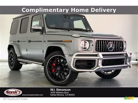 Designo Platinum Magno Matte Mercedes Benz G Amg