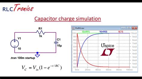 Rt2 Ltspice Simulation Tutorial Capacitor Charge Eng Youtube